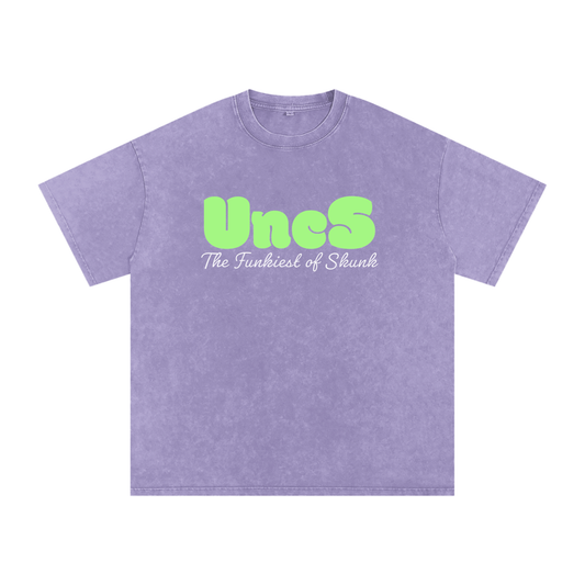 Uncs Acid Wash Tee