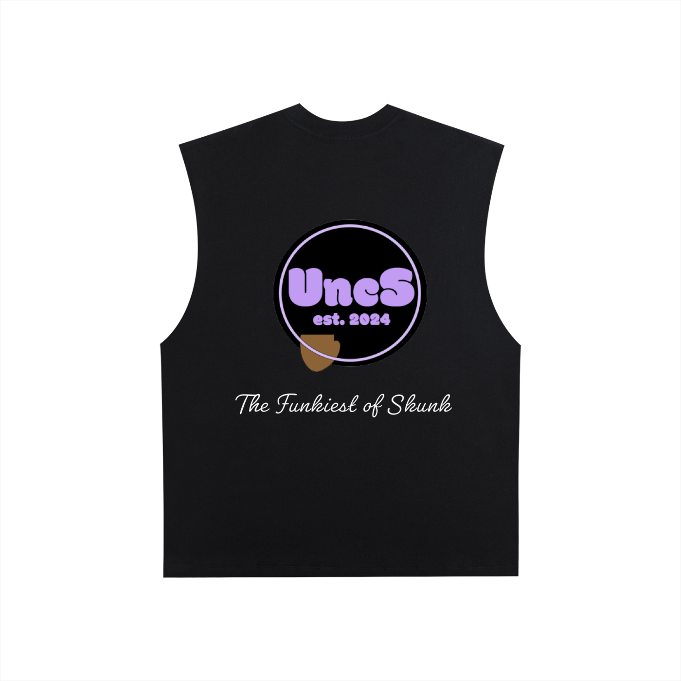 Uncs Raw Edge Muscle Tank