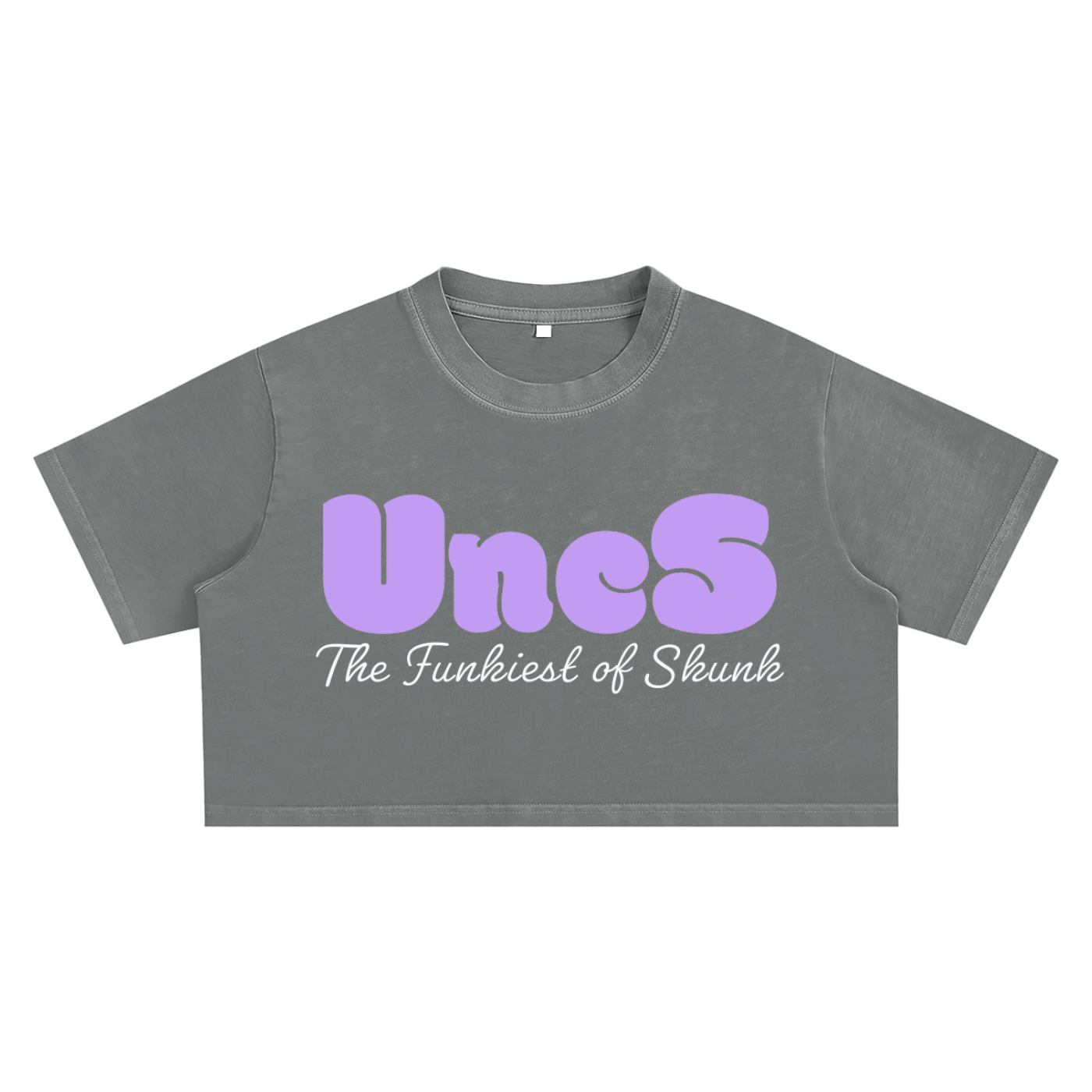 Uncs Snow Washed Crop Top