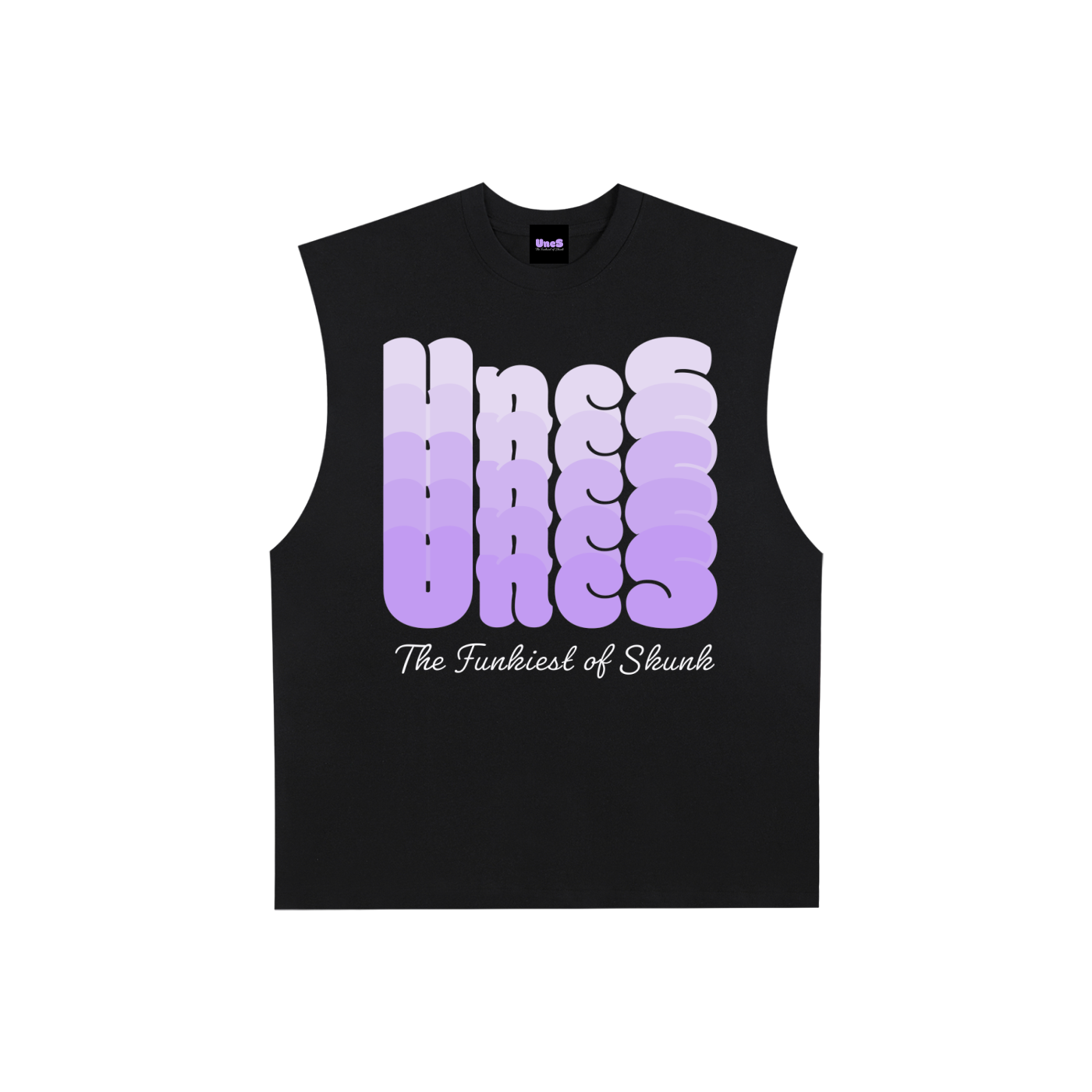 Uncs Raw Edge Muscle Tank