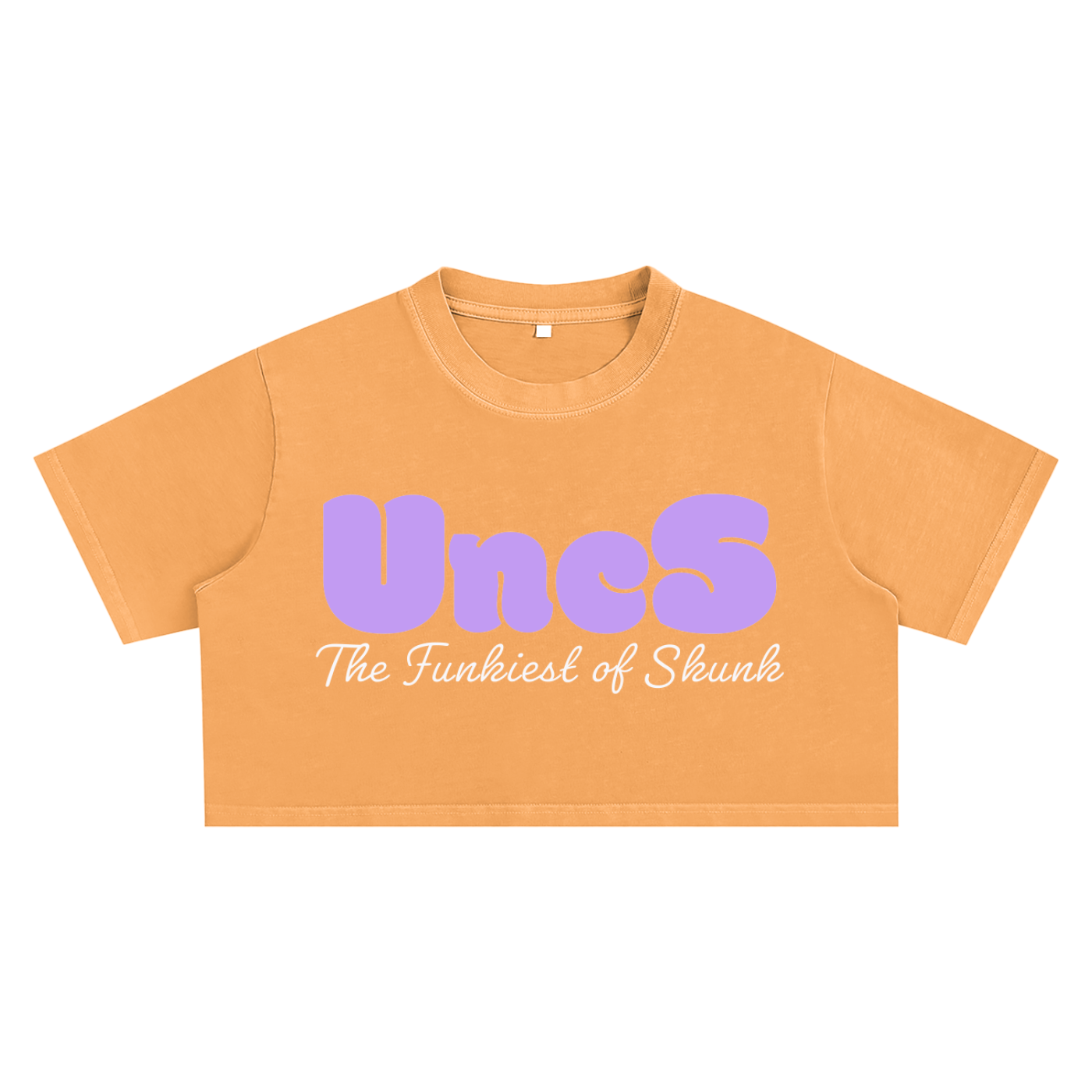 Uncs Snow Washed Crop Top