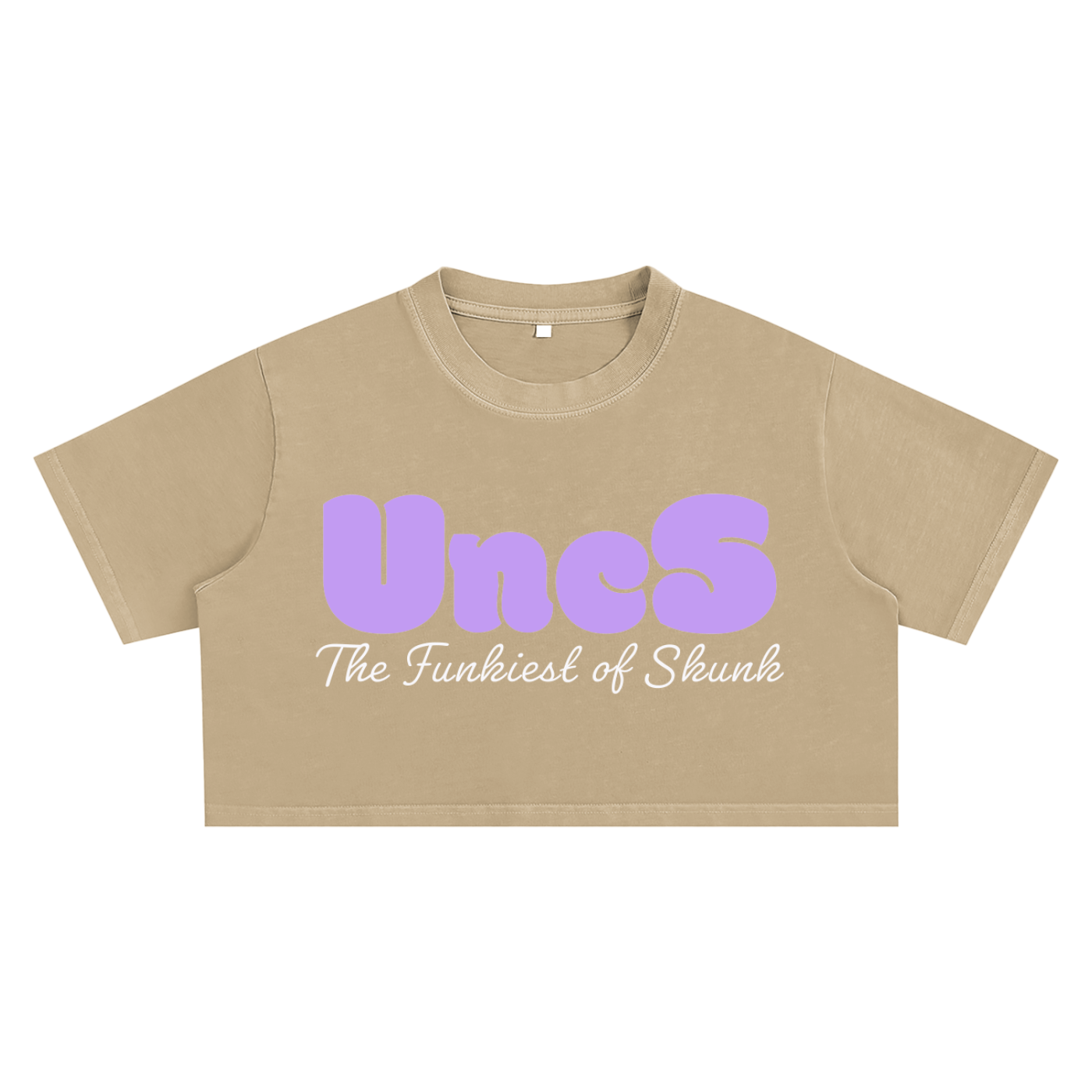 Uncs Snow Washed Crop Top