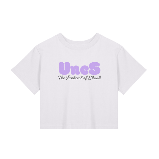 Uncs Women's Low Crop Tee