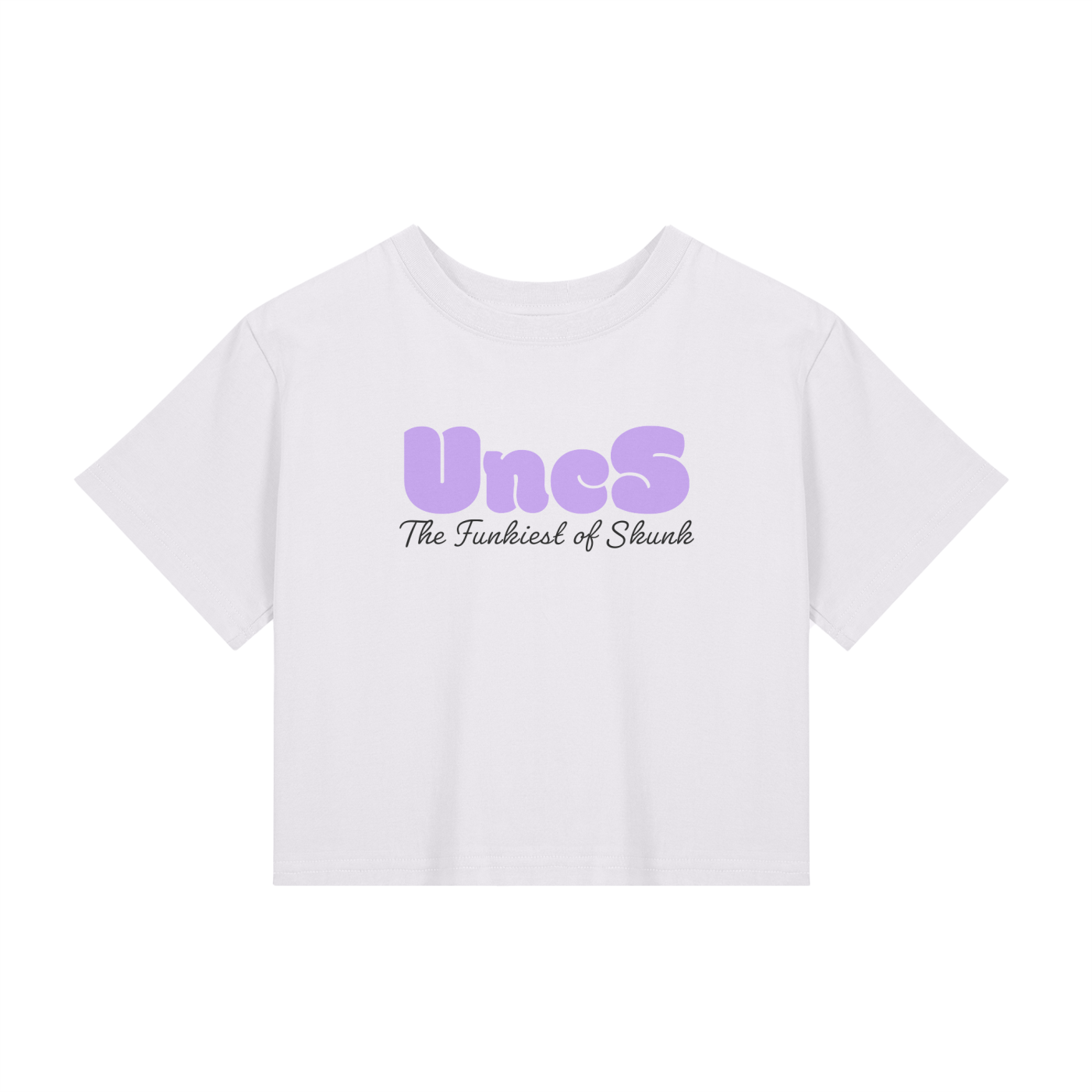 Uncs Women's Low Crop Tee